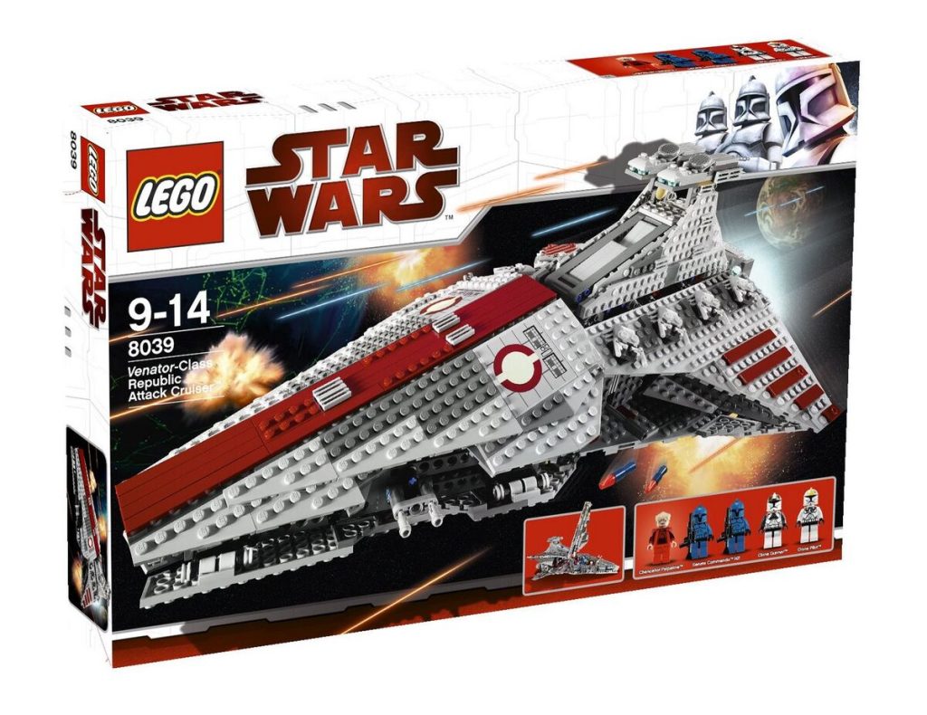 LEGO Star Wars 8038 Venator Class Republic Attack Cruiser 1024x790