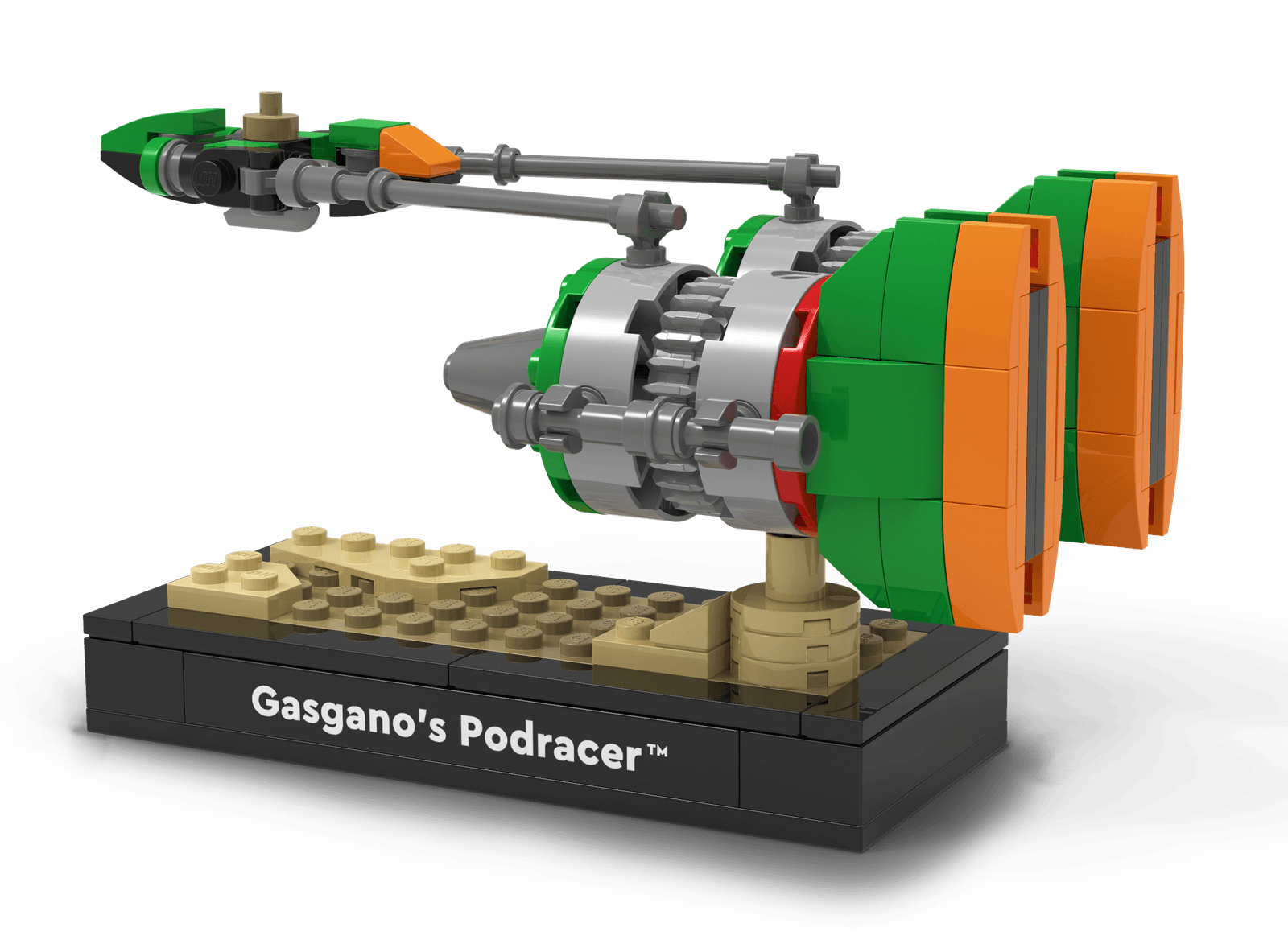 LEGO Star Wars Gasgano’s Podracer 2024 GWP revealed