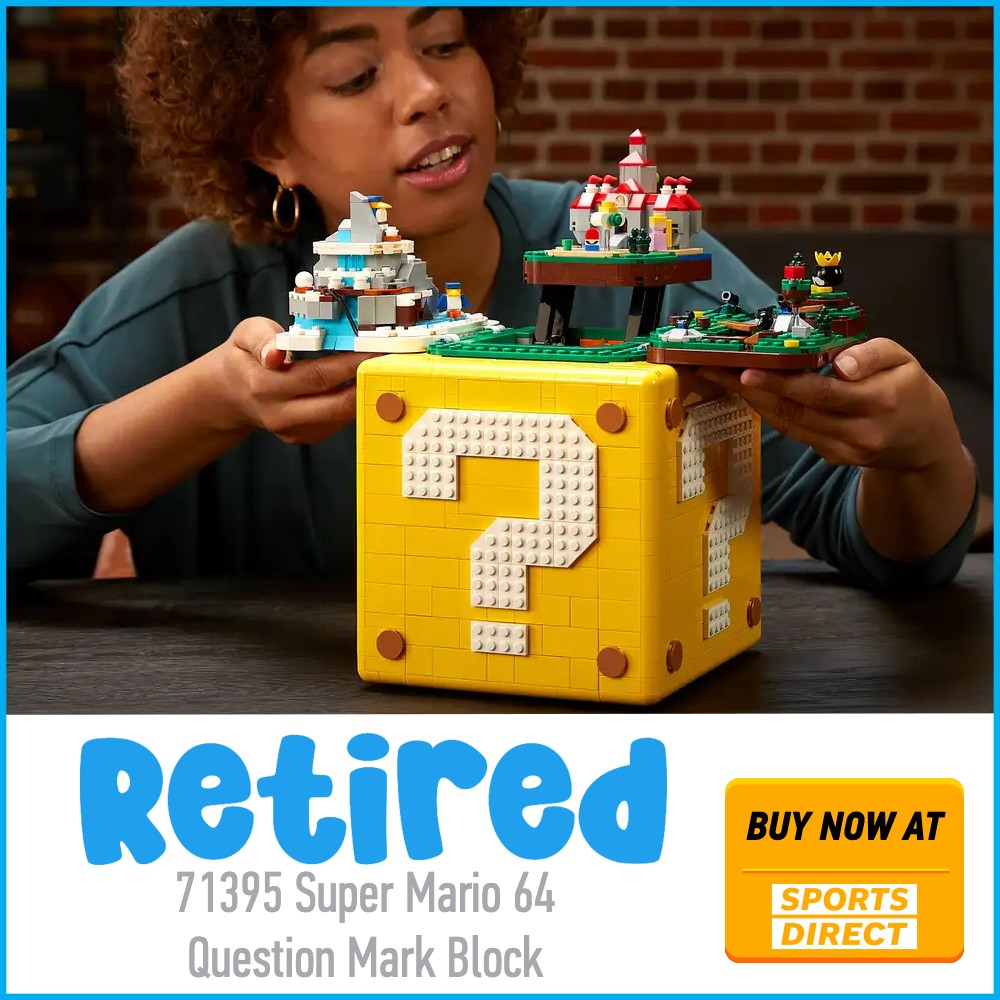 LEGO Super Mario 71395 Sports Direct deal card