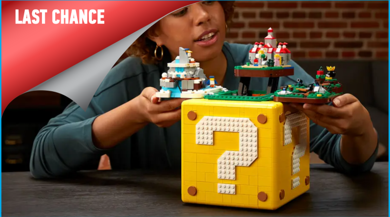 LEGO Super Mario 71395 Super Mario 64 Question Mark Block Sports Direct featured image