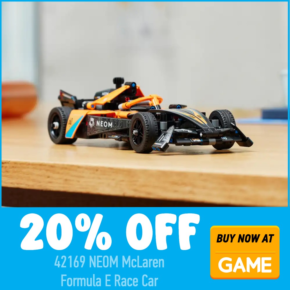 Cartão promocional LEGO Technic 42169 GAME