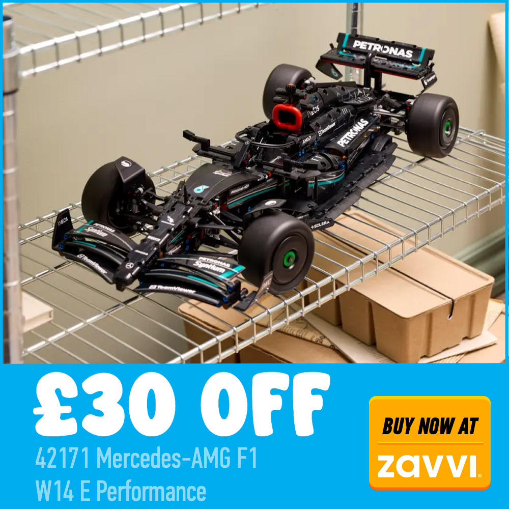 LEGO Technic 42171 Mercedes AMG F1 W14 E Performance Zavvi - Cartão de desconto de 30%