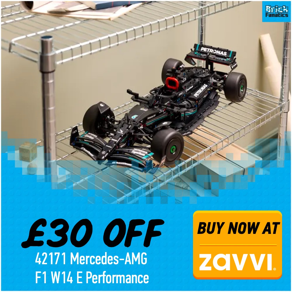 LEGO Technic 42171 Zavvi deal card