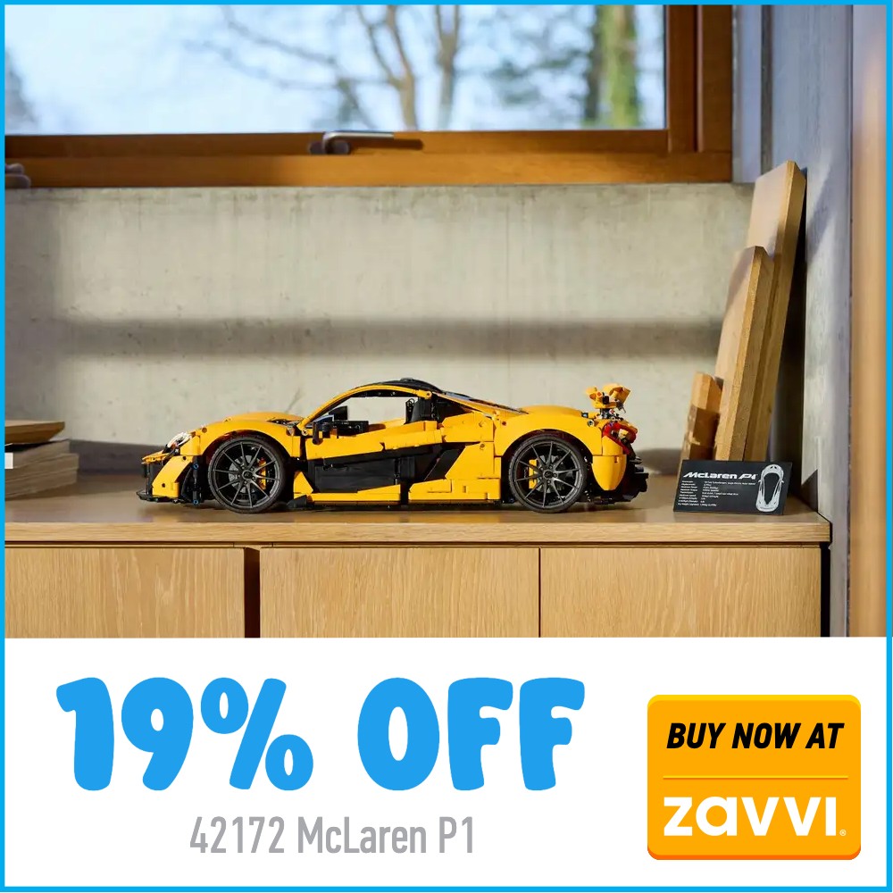 LEGO Technic 42172 Zavvi deal card 1