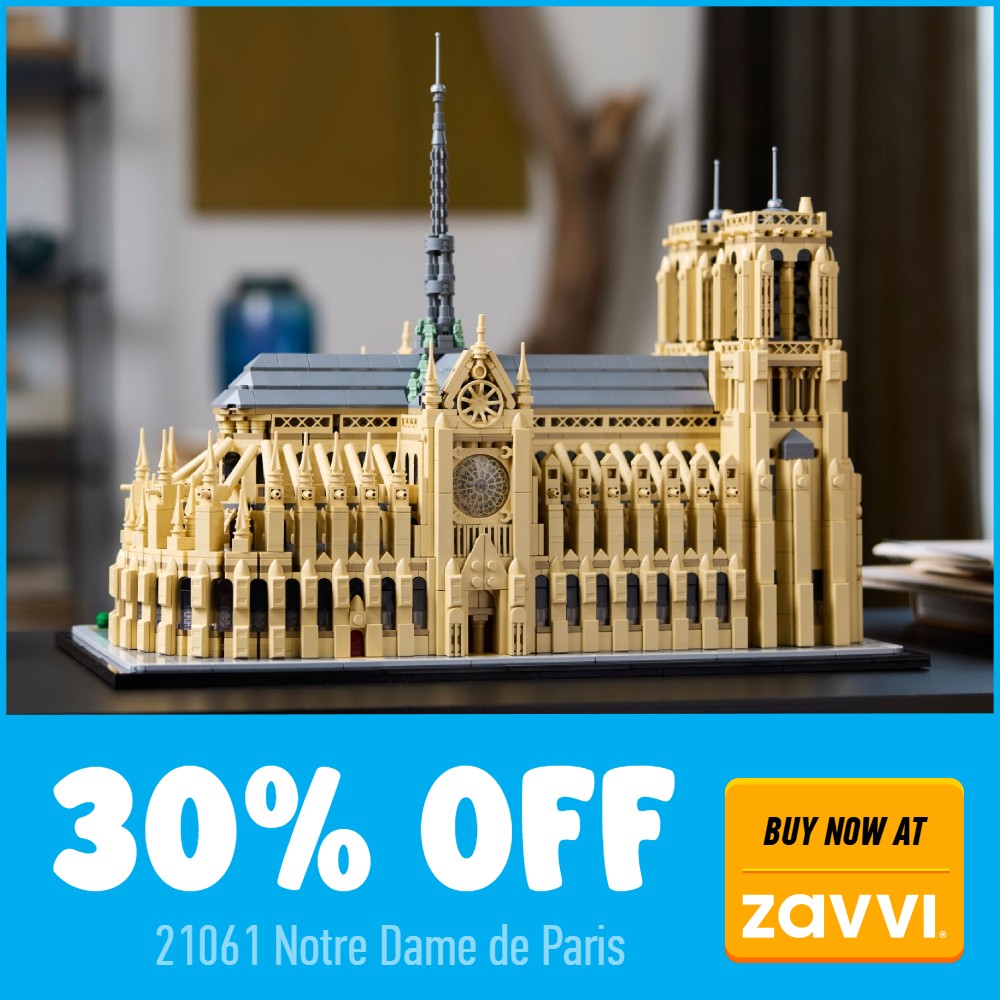 lego architecture 21061 netre dame de paris 30 off zavvi deal card