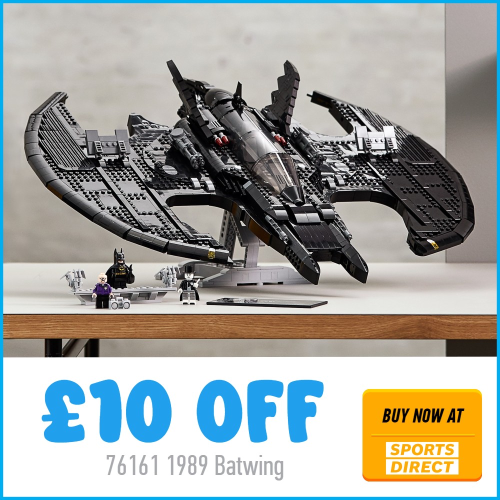 lego dc 76161 1989 batwing 10 off sports direct deal card