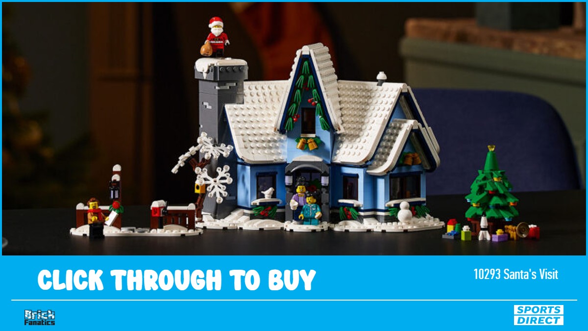 Last chance to pick up retired LEGO Winter Village Santa's Visit