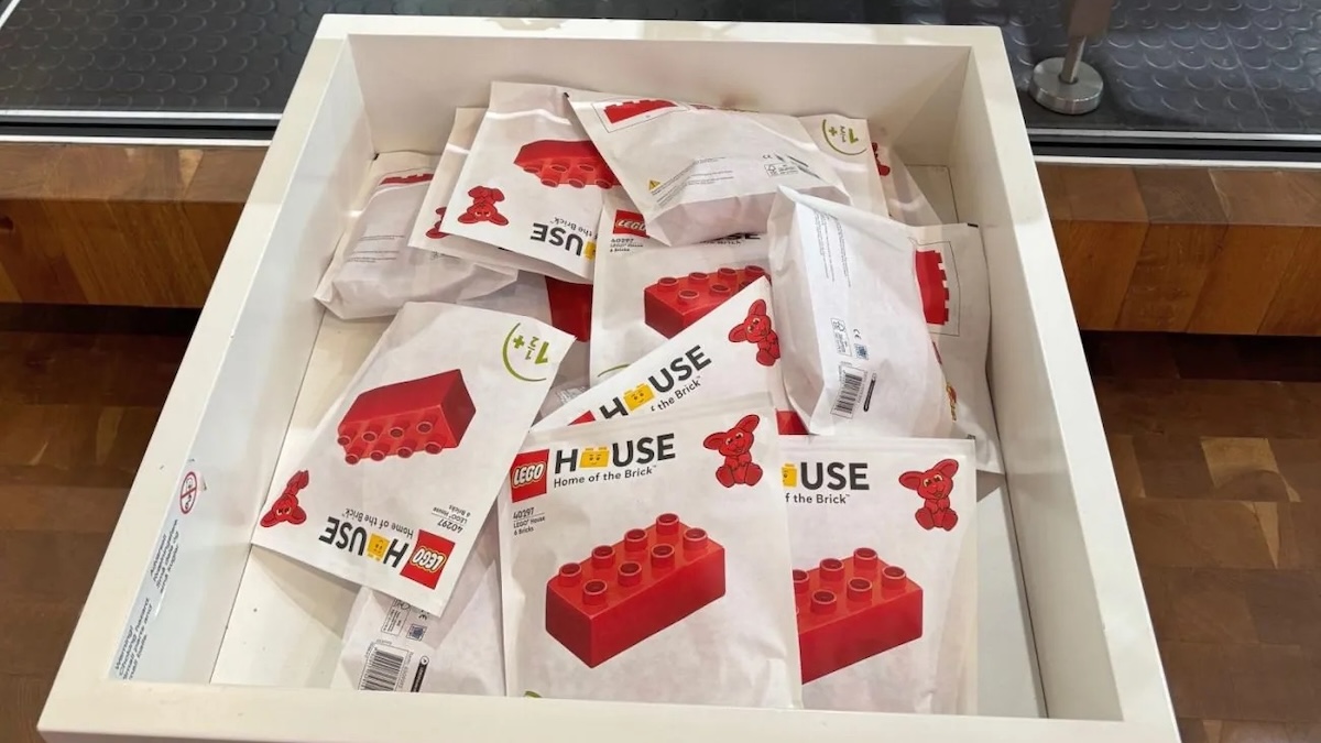 First inhand sighting of LEGO