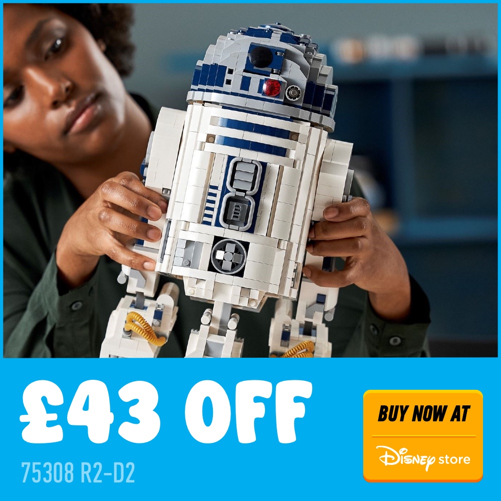 DISNEY CTA DEAL SQUARE BLUE 75308 R2 D2