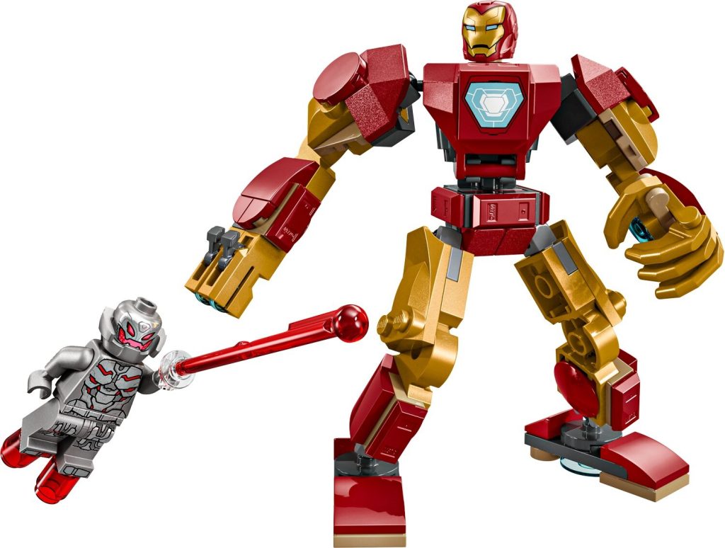 LEGO 76307 Marvel Mech Iron Mana kontra Ultron zestaw 1024x774