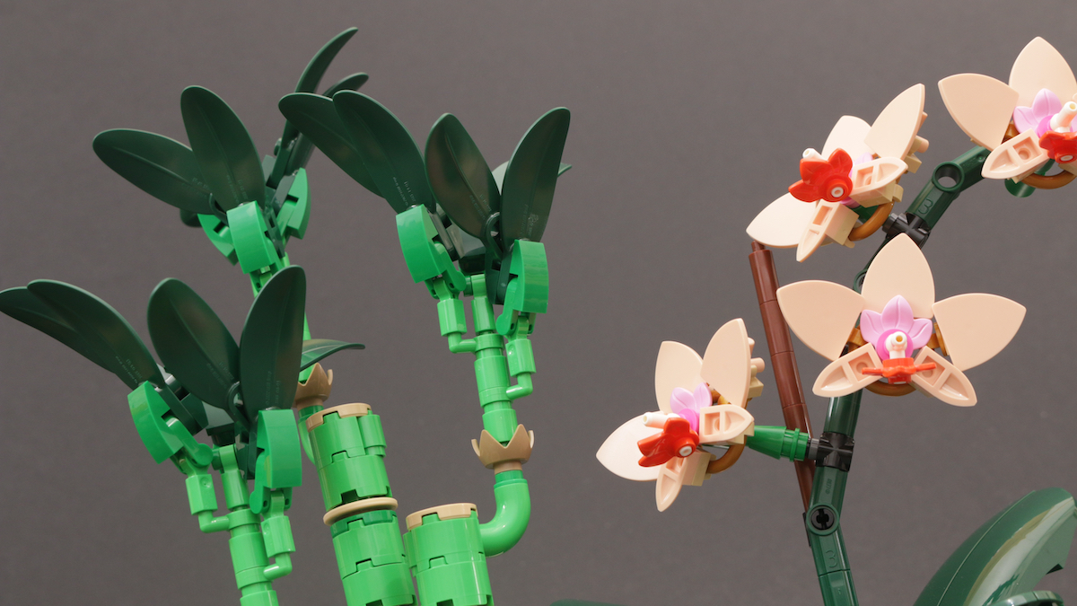 LEGO 10343 Mini Orchid and 10344 Lucky Bamboo review