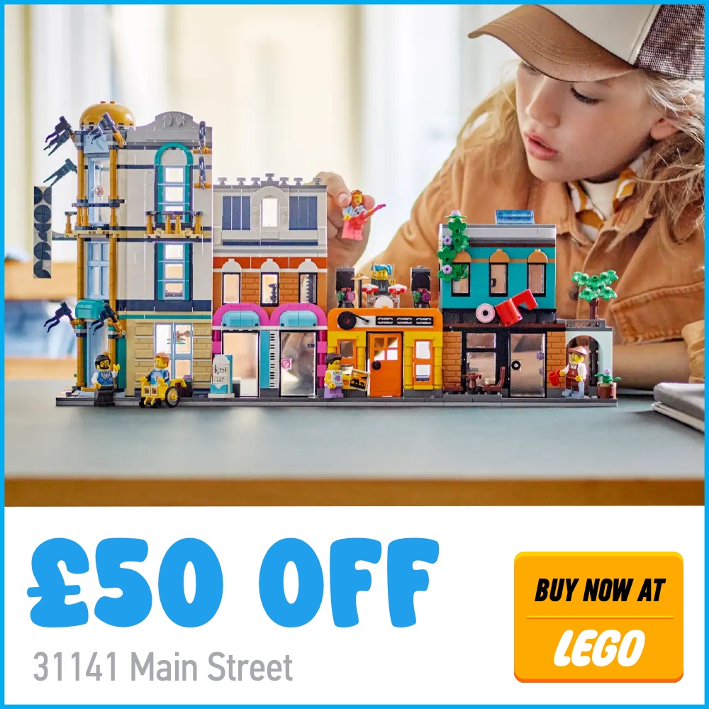LEGO CTA DEAL SQUARE WHITE 31141 Main Street