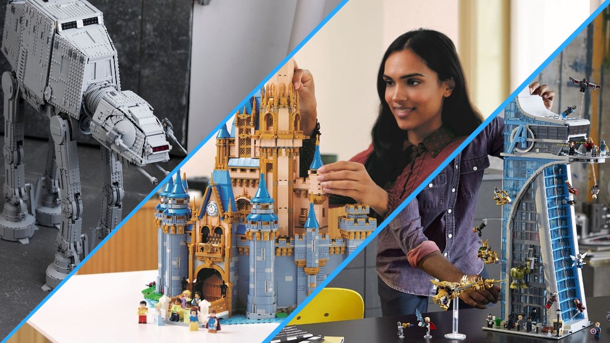 Rare savings on LEGO Star Wars, Marvel, and Disney giants at Disney Store