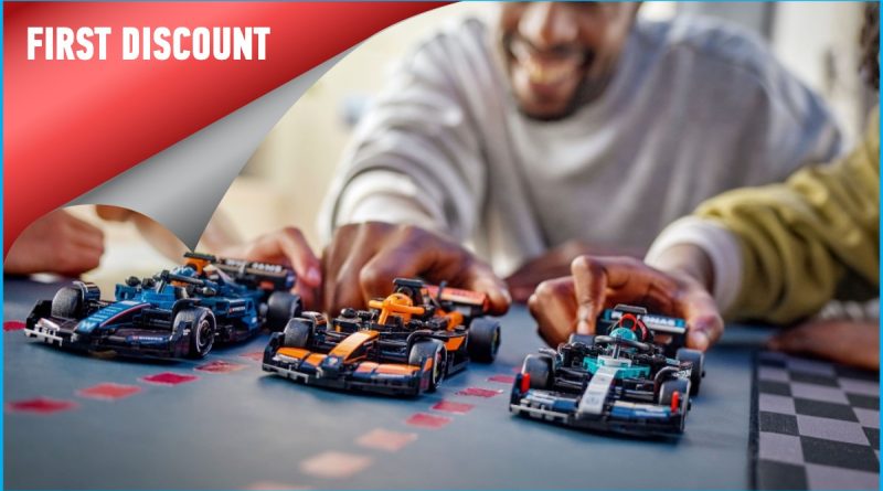 Preorder and save on whole LEGO Speed Champions F1 wave