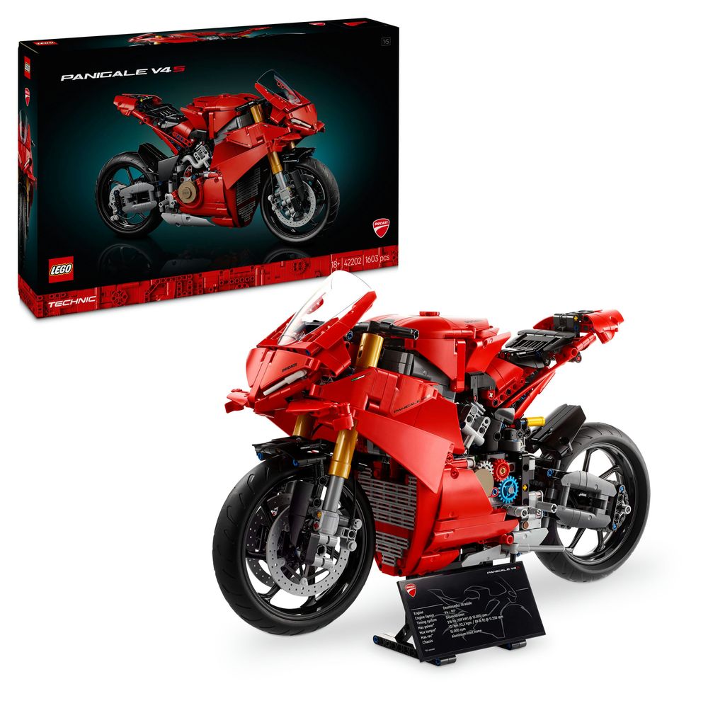 LEGO Technic 42202 Ducati Panigale V4 S 1
