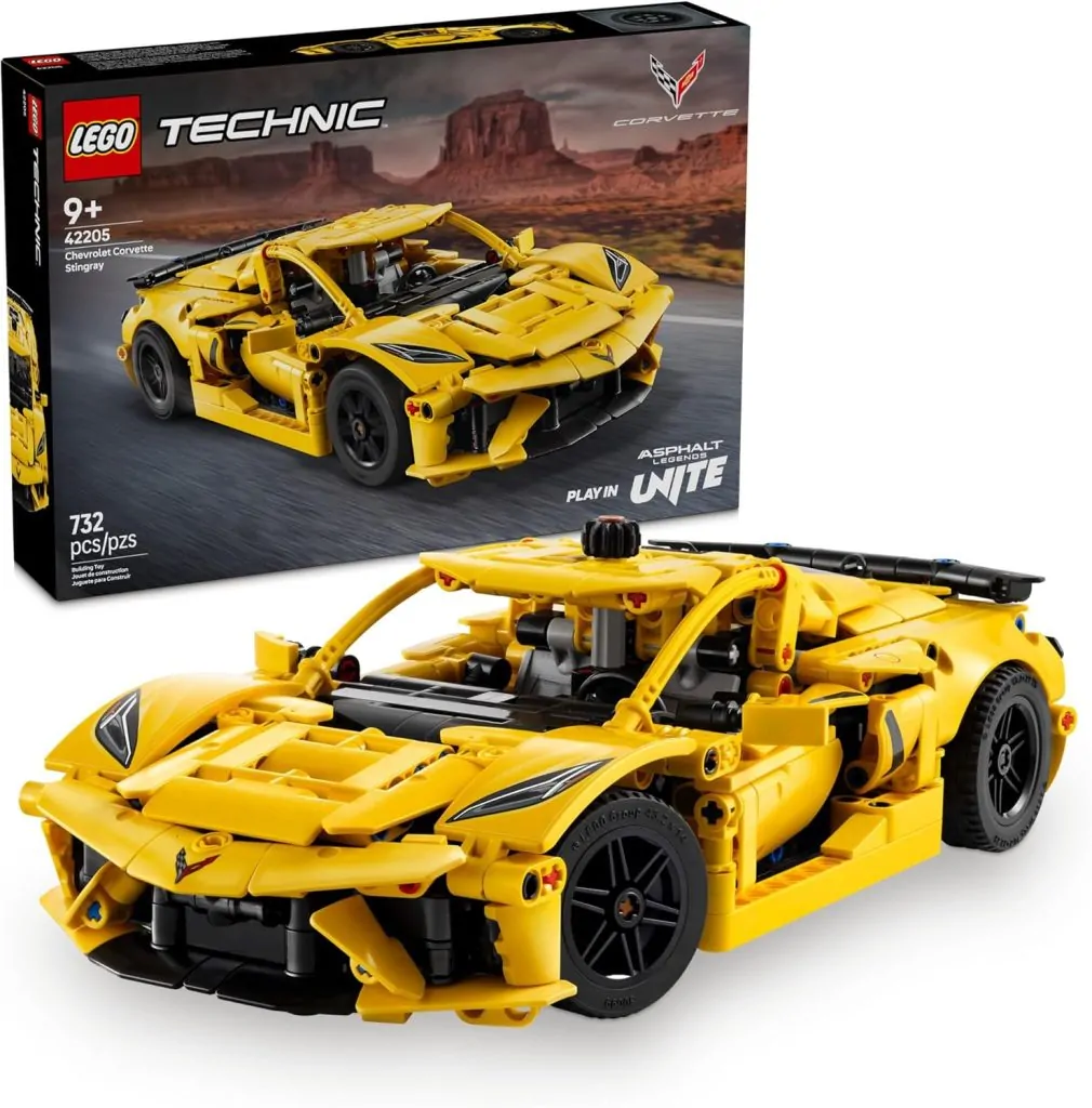 LEGO Technic 42205 Chevrolet Corvette Stingray revealed