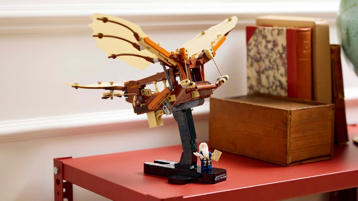 ハルコ LEGO Icons 10363: Da Vinci's Flying Machine revealed for January 2025!