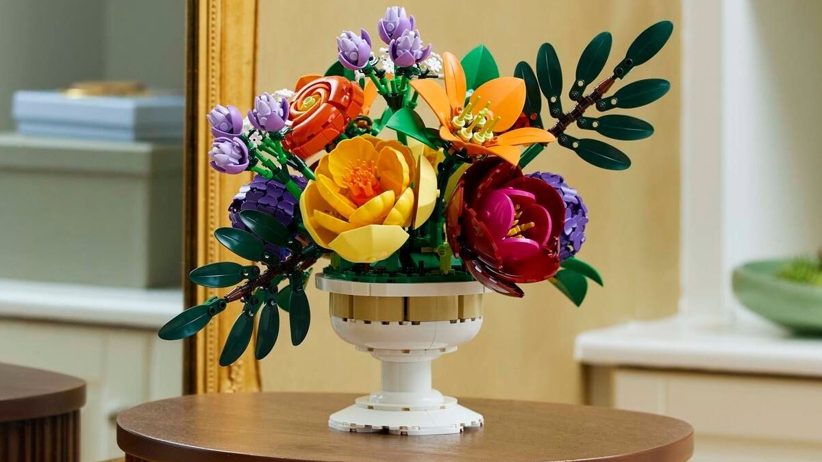 lego botânicos 10345 arranjo de flores estilo de vida em destaque