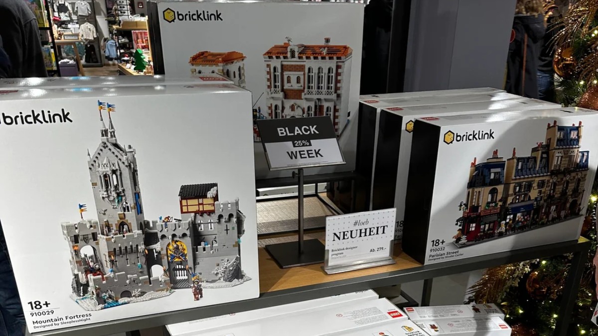 LEGO BrickLink Designer Programsets duiken op waar je ze het minst