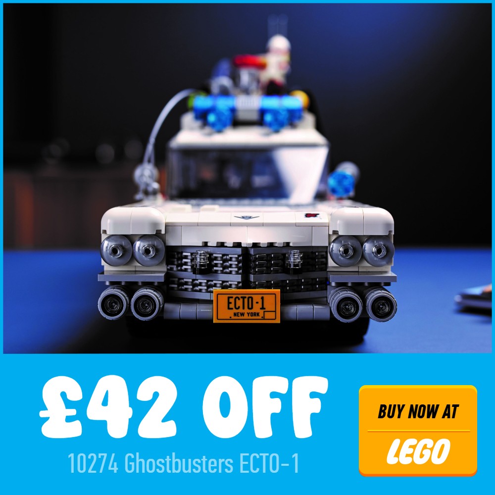 lego icons 10274 ghostbusters ecto 1 42 off deal card