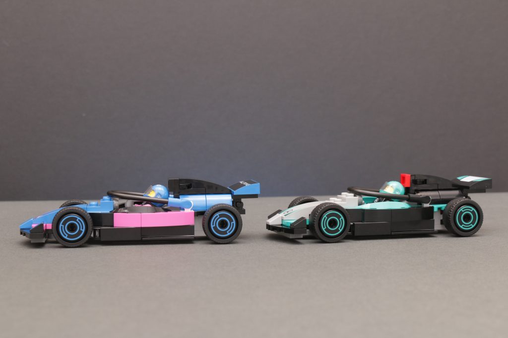 LEGO City 60444 F1 Garage Mercedes AMG Alpine Cars review 37 1024x683
