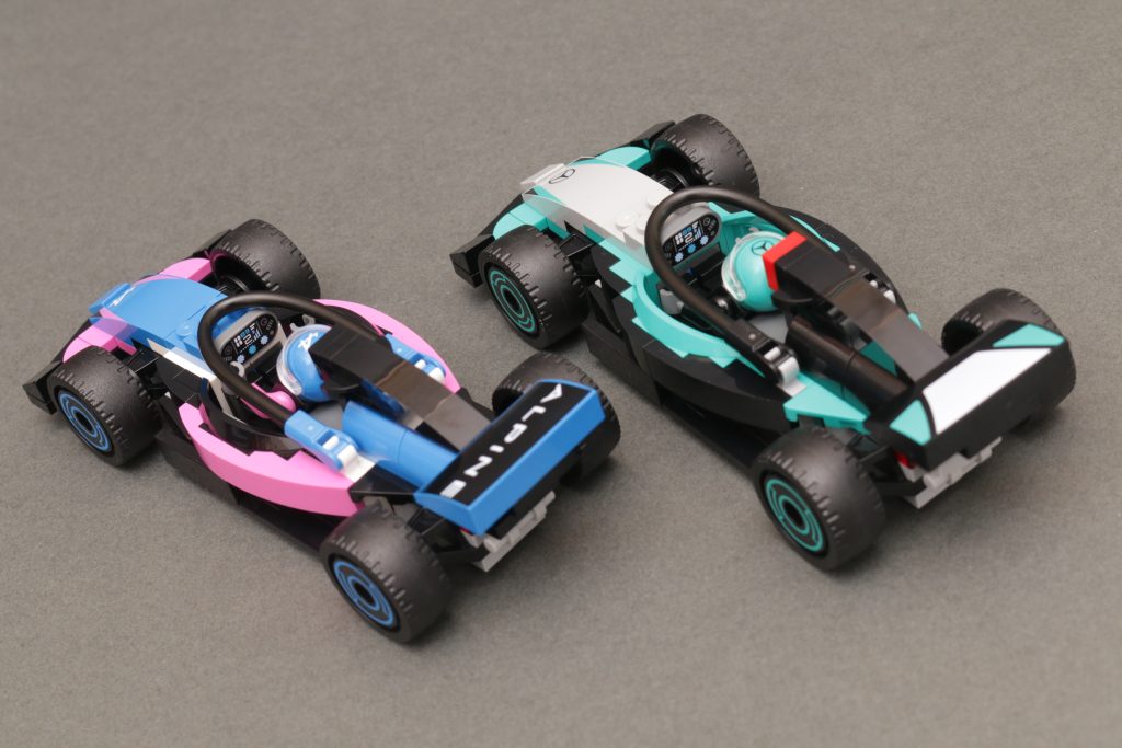 LEGO City 60444 F1 Garage Mercedes AMG Alpine Cars review 39 1024x683