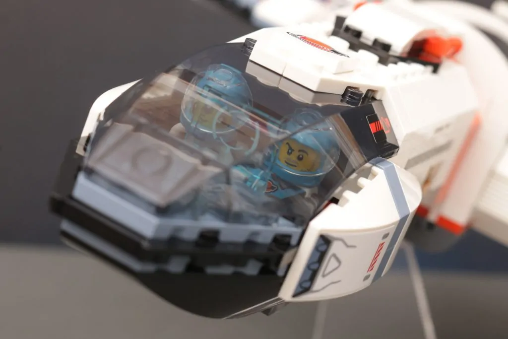 宇宙船型おもちゃ グレー 約30cm