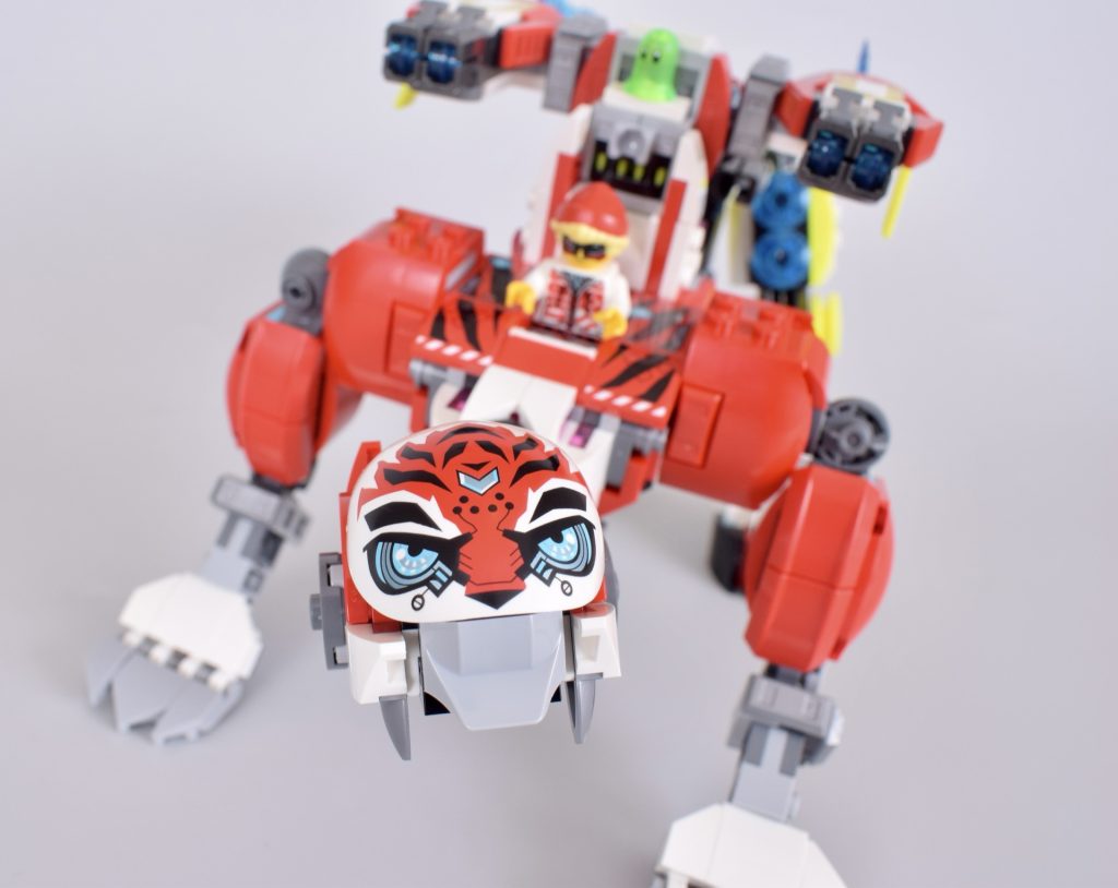 LEGO 71497 Cooper's Tiger Mech & Zero's Hot Rod Car review