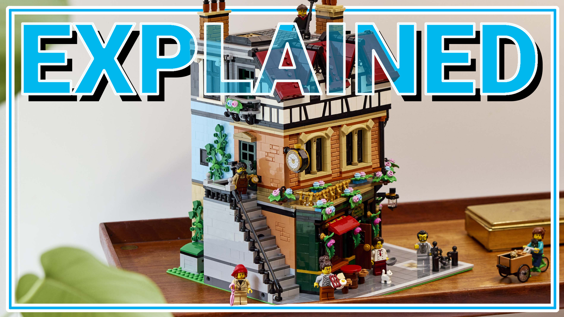 La v?�ritable histoire du b?�timent modulaire Tudor Corner de LEGO