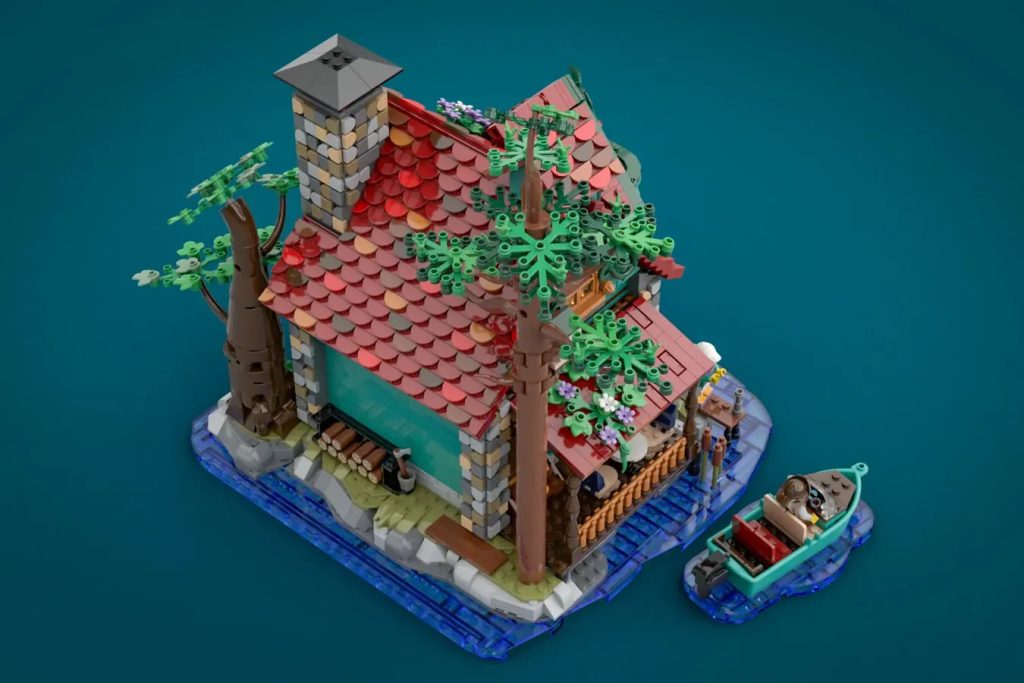 LEGO Ideas lake house 2 1024x683