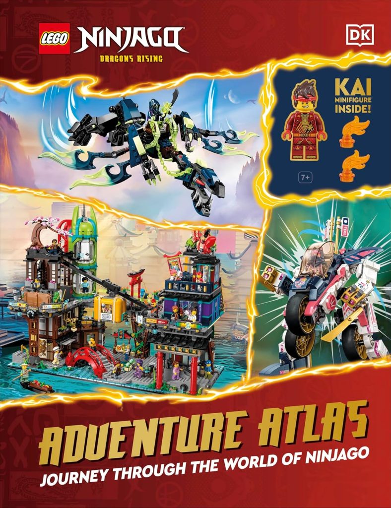 LEGO NINJAGO Dragons Rising Adventure Atlas Journey Through the World of NINJAGO front cover 788x1024