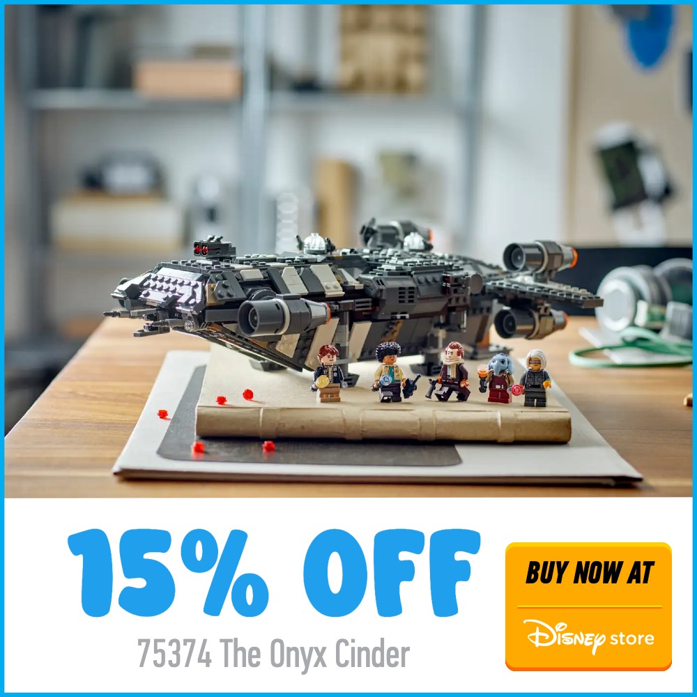 LEGO Star Wars 75374 Disney Store deal card