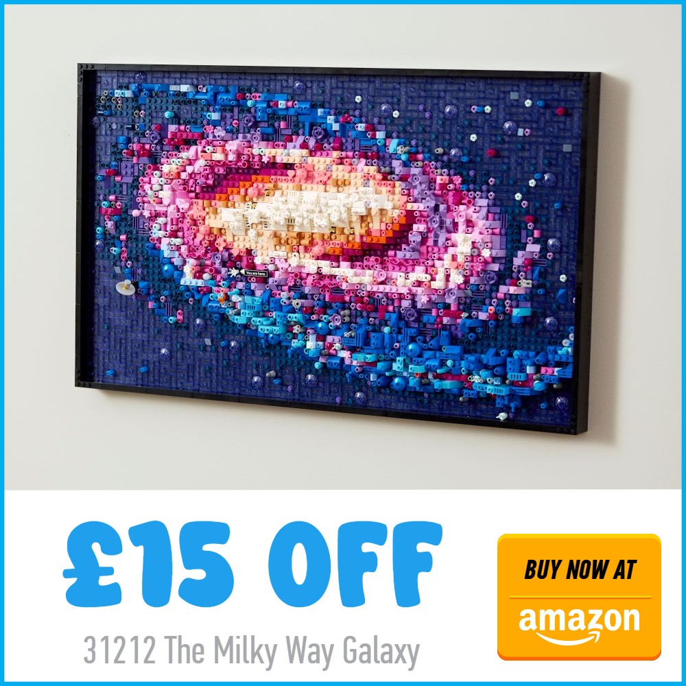 lego star wars 31212 the milky way 15 off amazon deal card