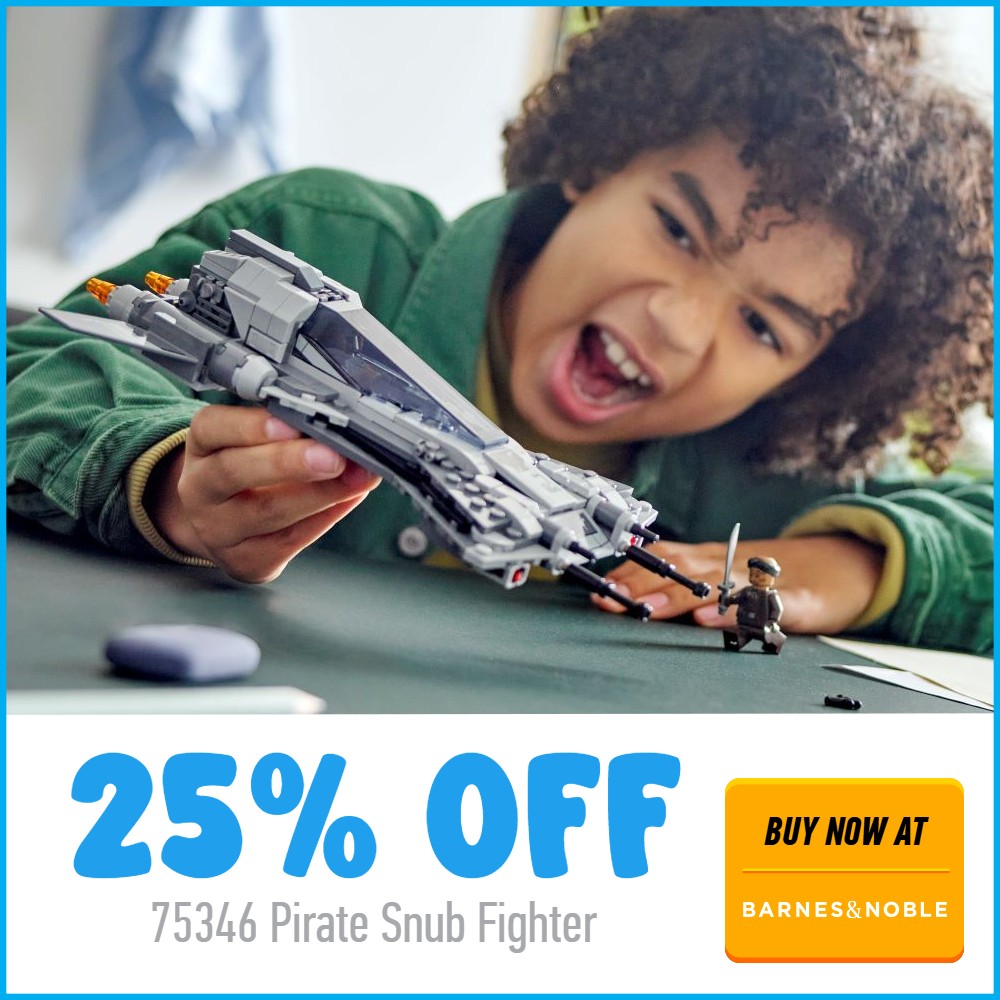 lego star wars 75346 pirate snub fighter 25 off barnes noble deal card