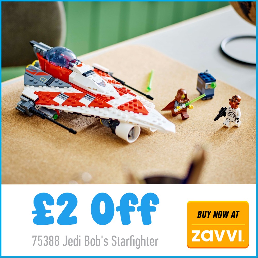 lego star wars 75388 jedi bobs starfighter 2 off zavvi deal card 1