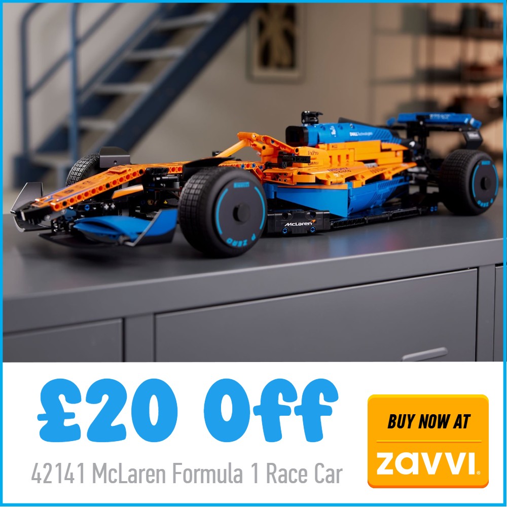 lego technic 42141 mclaren formula 1 race car 20 off zavvi deal card