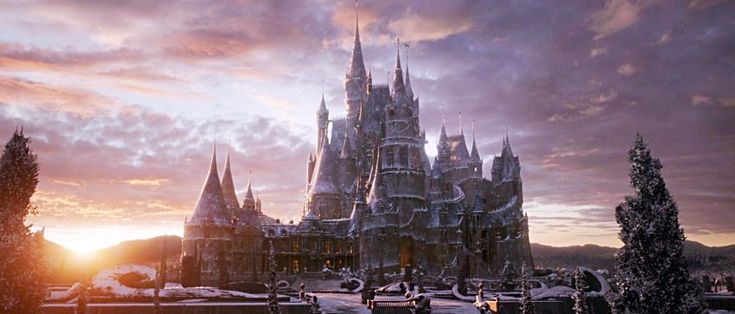 Beauty and the Beast castle