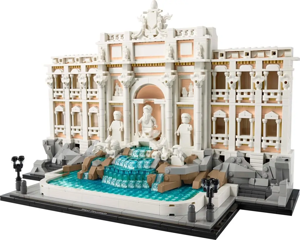 LEGO Architecture 21062 Trevi Fountain officially unveiled