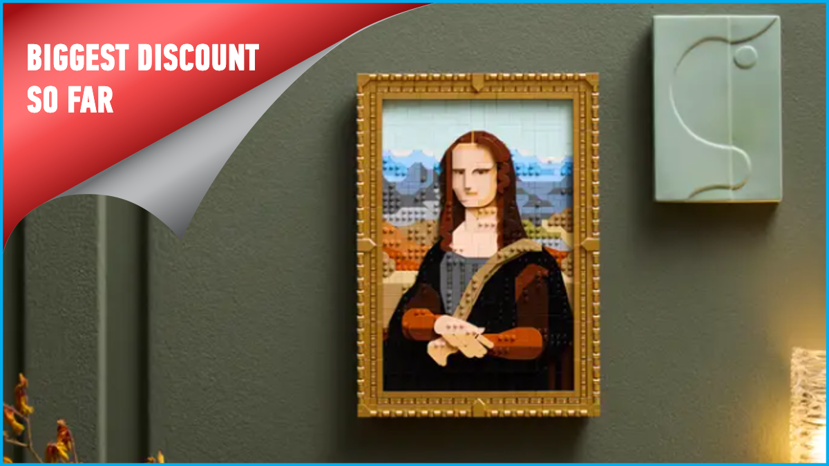 Best price yet on LEGO Art 31213 Mona Lisa