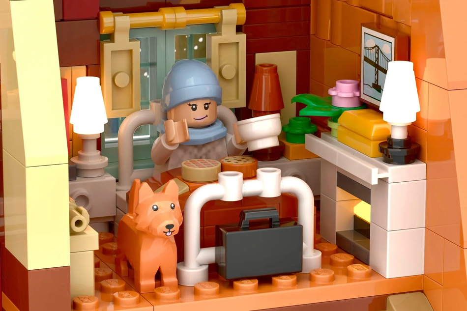 LEGO Ideas The Holiday – Rosehill Cottage 7