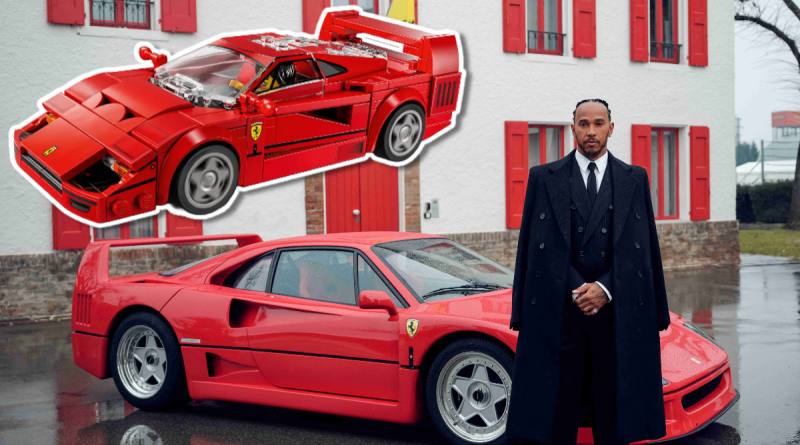 LEGO F1 fan recreates Lewis Hamilton’s first day at Ferrari