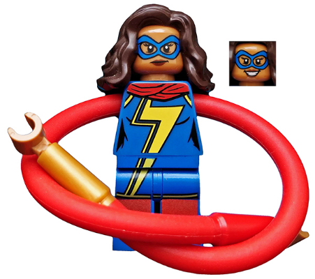 LEGO Marvel 76076 Captain America Jet Pursuit Ms. Marvel minifigure