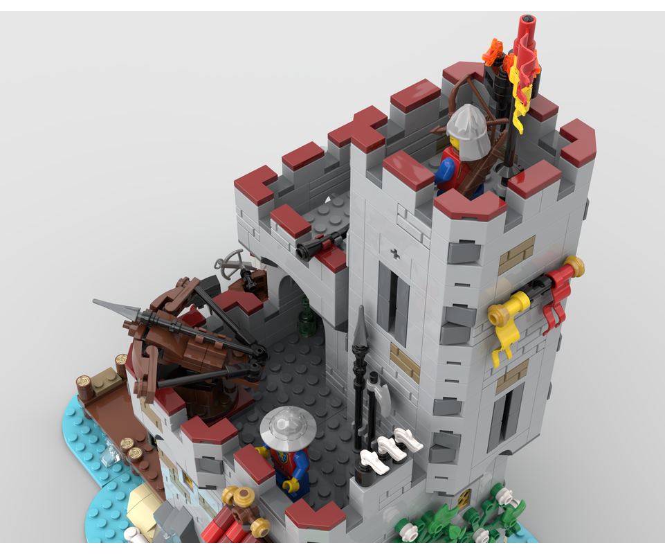 LEGO Medieval Seaside Market Tower 5