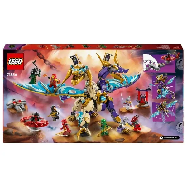 Li-drakone tse peli tse ncha tsa LEGO NINJAGO li senotsoe ka botlalo