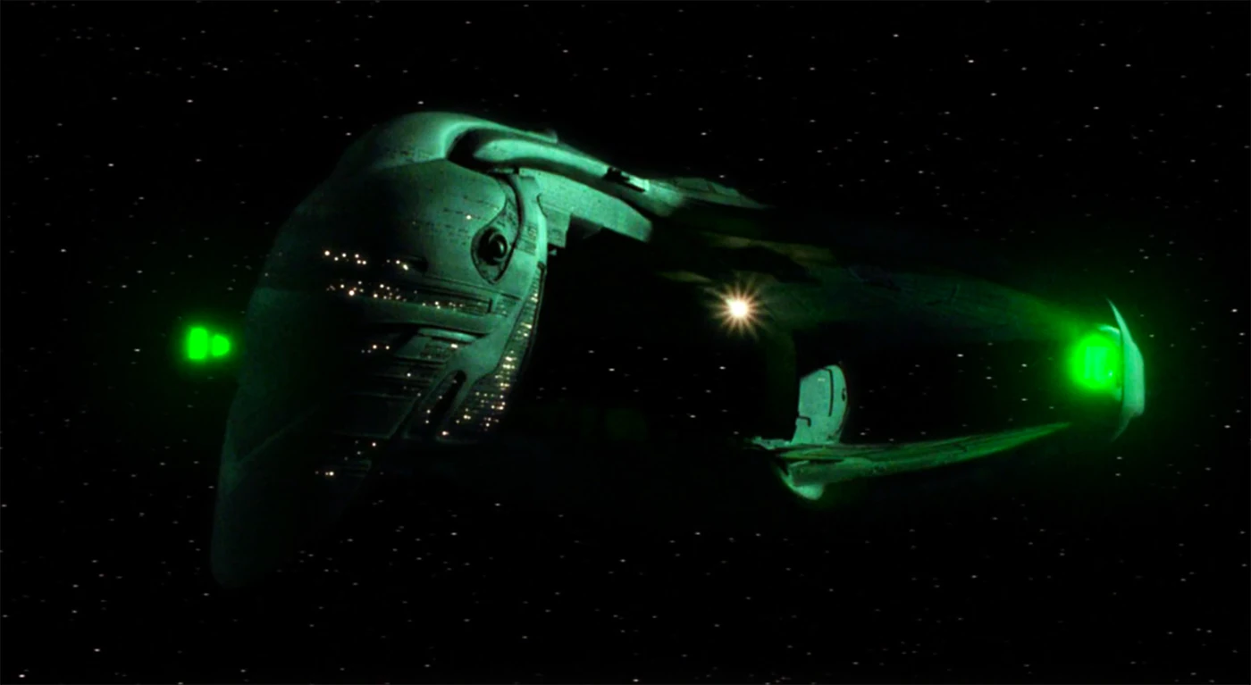 Star Trek Romulan Dderidex class Warbird