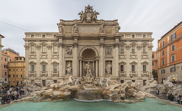 Trevi Fountain in real life