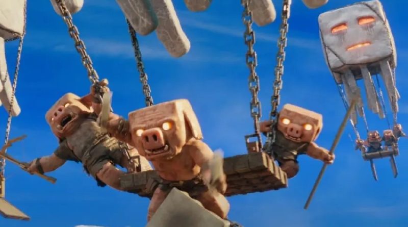 Minecraft-filmens spøgelsesballon fremhævet