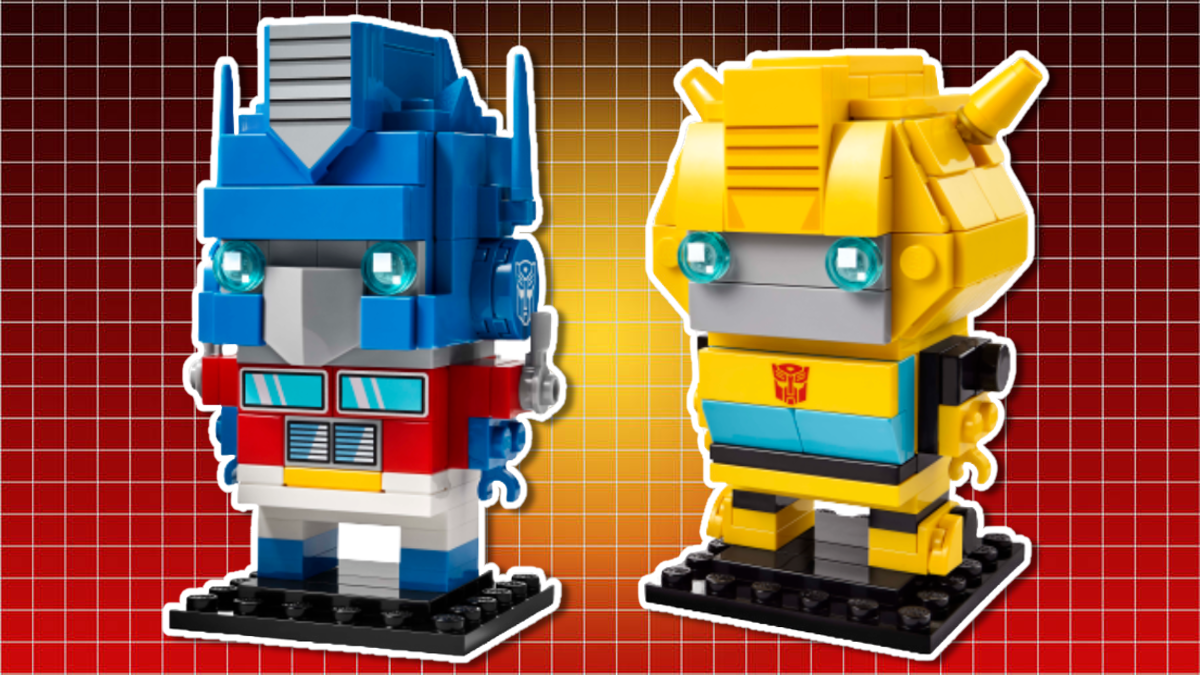 LEGO BrickHeadz 40803 Optimus Prime Robot & Vehicle and 40804 Bumblebee Robot & Vehicle featured image