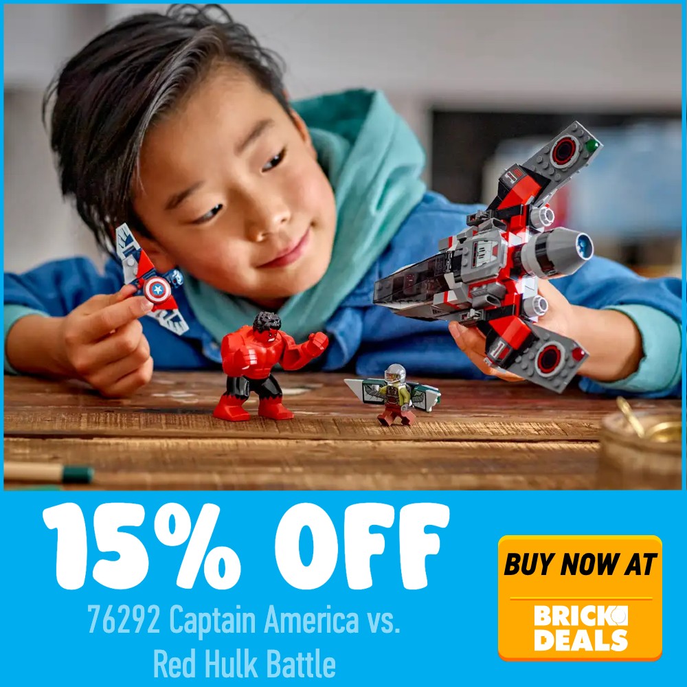 LEGO Marvel 76292 Brick Deals deal card