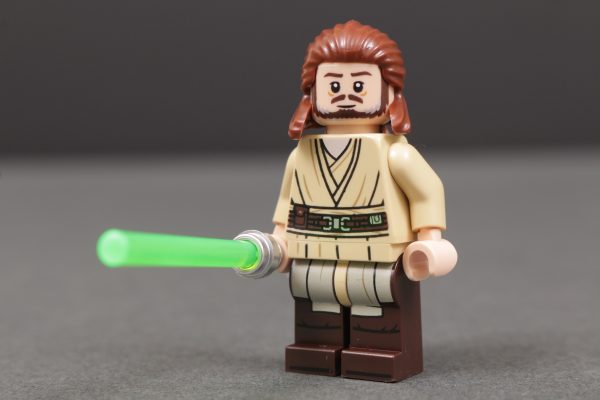 New Star Wars LEGO Qui-gon Jinn Jedi Master Phantom Menace Minifigure 75169